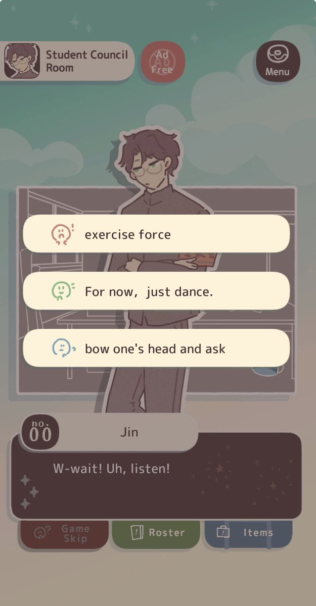 Ikemenfangirl's tweet photo. An Eccentric Girl &amp; 15 Hotties : indie mobile game【 EN / JP 】

Clear mini-games and progress through conversations
to boost the guys' affection, as the story unfolds, things take a wild turn...!

Free Downlaod on App store and Play store

 #indiegame #mobilegame https://t.co/j0lcwQhy2t
