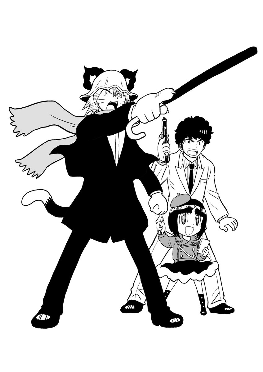 CorocoroWeekly's tweet photo. 非本格推理漫画『探偵猫町田』の明日13日連載開始を記念して、樫本先生傑作漫画『コロッケ！』『コロッケ！ＢＬＡＣＫＬＡＢＥＬ』全話無料公開を実施
https://t.co/sw3HJsWD2X
https://t.co/QbwjTMjK4d
『探偵猫町田』スタートと同じ13日17時から開始
https://t.co/QQHF8MpjeK
キミはどれから読む？ https://t.co/KCK68IeseC