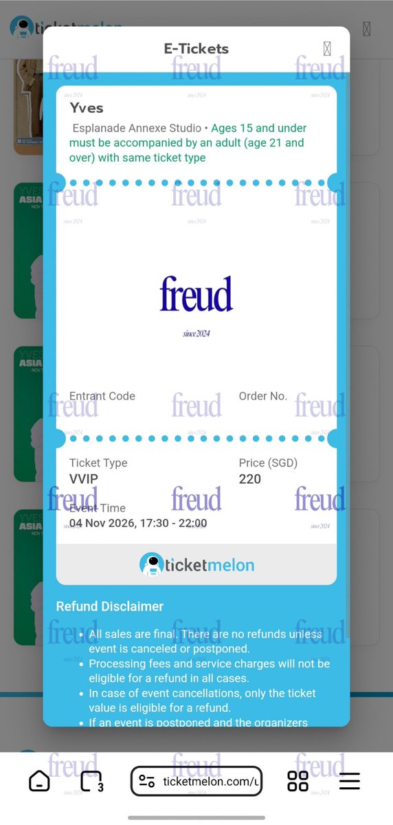 jastip_freud's tweet photo. WTS YVES ASIA TOUR 2026 : SG &amp; KL

★ VVIP SG -  265 SGD / 3.700.000 IDR
★ VVIP KL - 730 MYR / 3.200.000 IDR
★ under my account
★ wise / indonesian bank

— DM if interested &amp; more details!

#YvesTour2026 #YVESinKL #YVESinSG https://t.co/fmEQTEkxZk