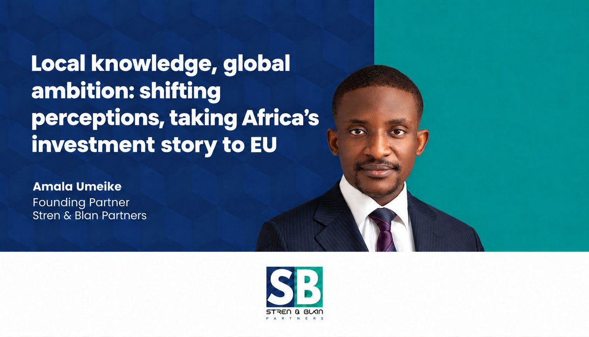 legalPSG's tweet photo. Those wishing to truly understand Africa’s investment opportunities need to look beyond inherited perceptions to the modern realities of doing business on the fast-growing continent, says Amala Umeike of @Strenandblan Partners.

Walking the walk, Amala and his Nigerian firm are once again bringing together international decision-makers with those who navigate Africa’s markets at the upcoming The Horizon 3.0 summit in Frankfurt on 29 October.  Read more: https://t.co/ryS07VtYFI

“Those doing business on the African continent, especially from a European perspective, would be interested in knowing what’s actually going on from people who have their boots on the ground,” says Amala, discussing the flagship leadership forum, which explores opportunities, risks, and transformations shaping Africa’s investment landscape now and into the future. “We’re not just focused on Nigeria, we’re focused on Africa generally.”

#HorizonSummit #AfricanInvestment #StrenandBlanPartners #YourAfricaLegal #Nigeria #Frankfurt #EU #AfricanExcellence