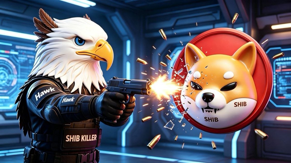 Plugcanizares's tweet photo. #HawkKillShib team will not sell single Hawk until market cap surpasses SHIB promise absolute and unbroken https://t.co/LfV8wh228B