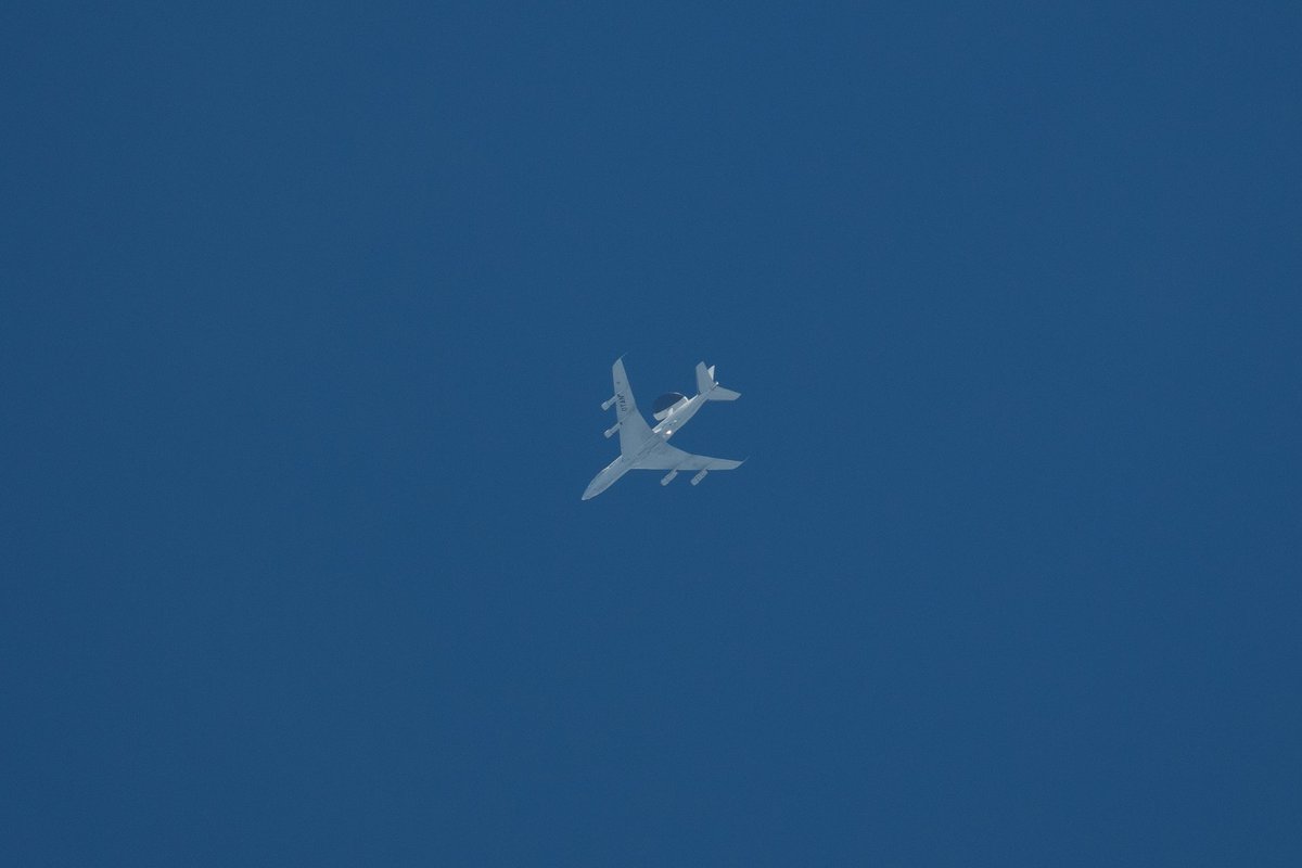rubenhofs's tweet photo. LX-N90445 as NATO03 - Boeing E-3A Sentry AWACS #NLspot https://t.co/u5EXBl0uVy
