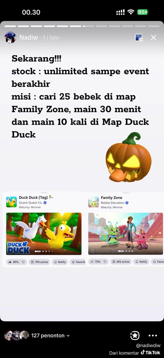 jenomakanpecel's tweet photo. @miaoyiez @roblox_fess ini kakk^^ https://t.co/GDq8iWIe8u