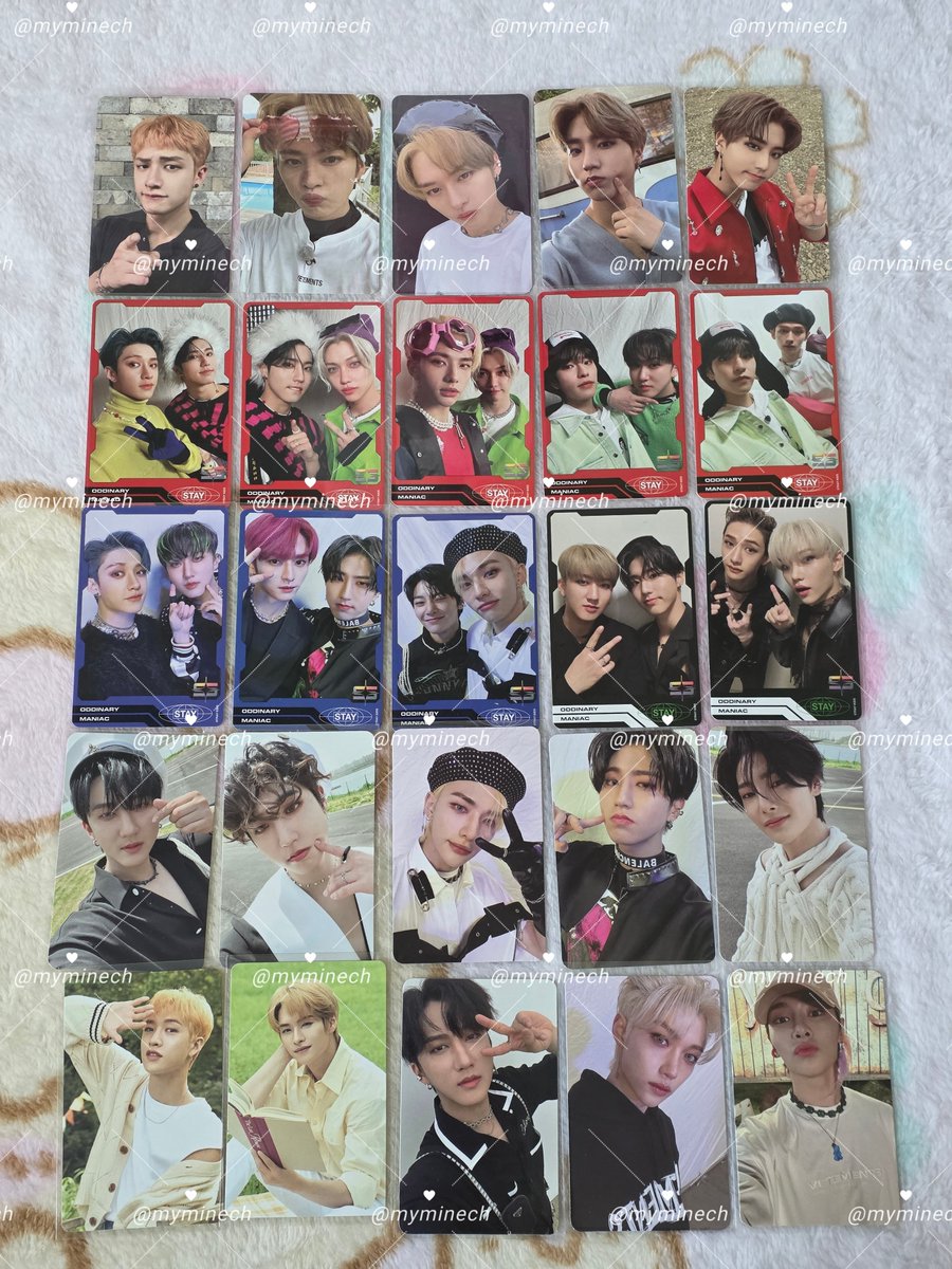 myminech's tweet photo. บูธ E06 #TheTHINGFleaMarket

มีซองสุ่ม Stray kids ซองละ 30 บาท 
❣️ 2 ใบ 50 บาทค่า
ลิสต์การ์ดตามภาพเลยค่า 

🍀 การ์ดบั้ม, POB อื่นๆ มีในแฟ้มการ์ดอีกค่าราคาเริ่มต้น 10 บาท มีทุกเมมเบอร์ค่า💘

สนใจแวะมาดูที่บูธได้น้า🙇🏻‍♀️🫶🏼

#ตลาดนัดstraykids #ตลาดนัดเด็กหลง https://t.co/MgB4BpvulG