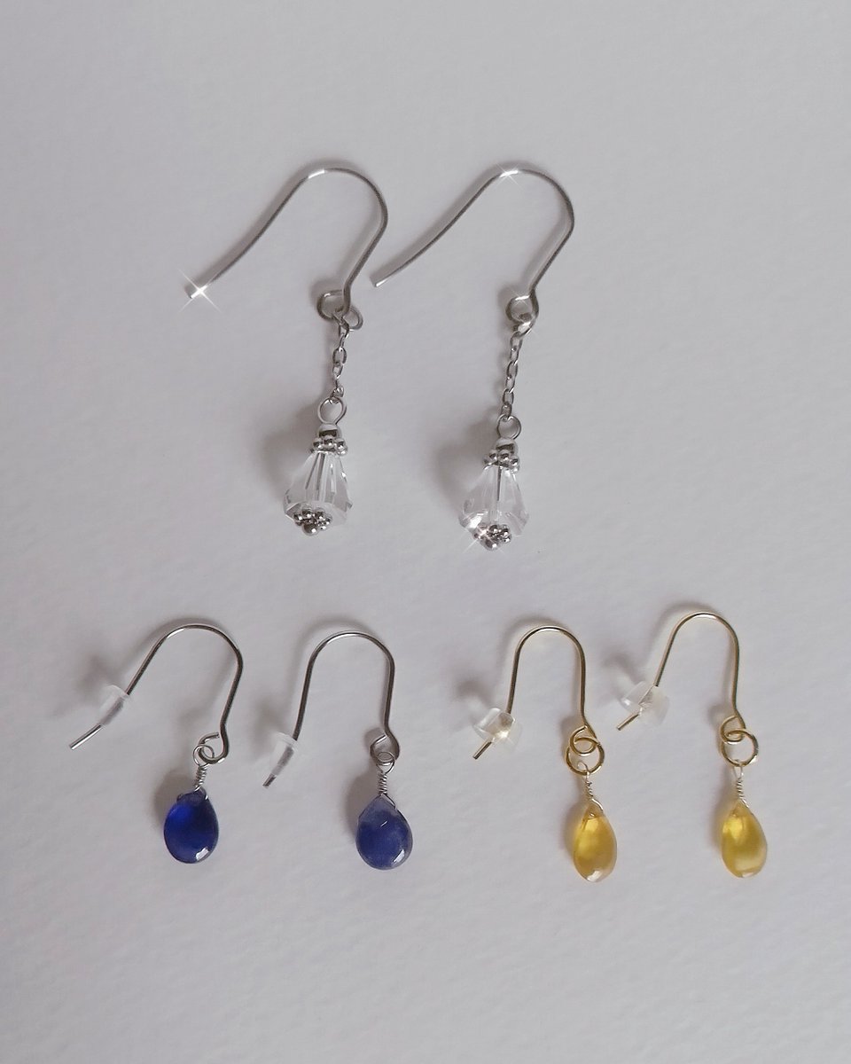 Yukiusagi00000's tweet photo. ○イエローサファイアのピアス
14Kゴールドフィルド(GF) 金属アレルギー対応
天然石:イエローサファイア
 9月の誕生石
 8月11日の誕生日石
 石言葉:知恵の石 金運向上やビジネスの成功、知識の習得を助ける

※イヤリングへの変更は+500円となります。すみません🙏⤵️

ご購入希望の方はご連絡ください https://t.co/MndAadwKue