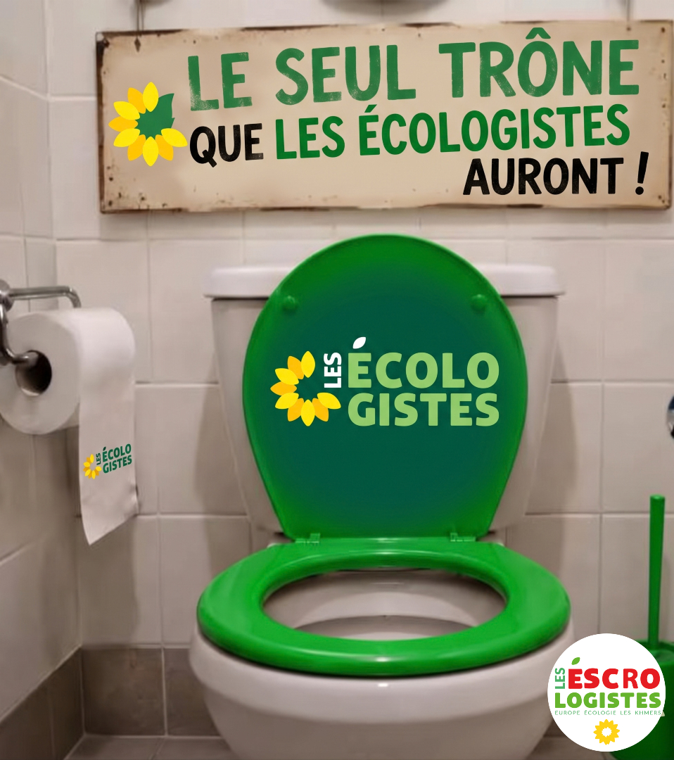LesEscrolos's tweet photo. Magnifique trône, n'est-ce pas ? 😂
#khmersverts #ecologistes #escrologistes #vert #élection https://t.co/X0UpZ09l1R