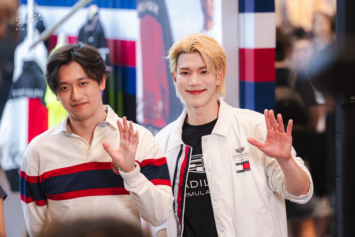 SeoullySG's tweet photo. [#TOMMYHILFIGER | 📸 PHOTO] TOMMY HILFIGER X CADILLAC FORMULA 1® POP-UP — FOURTH NATTAWAT (@tawattannn)

TOMMY CADILLAC F1 WITH FOURTH
#TommyHilfigerxFourth #TommyHilfigerxCadillacF1 #TommyHilfiger 
#TommyFamily #FourthNattawat #โฟร์ทณัฐวรรธน์ https://t.co/Fbj5t4g26r