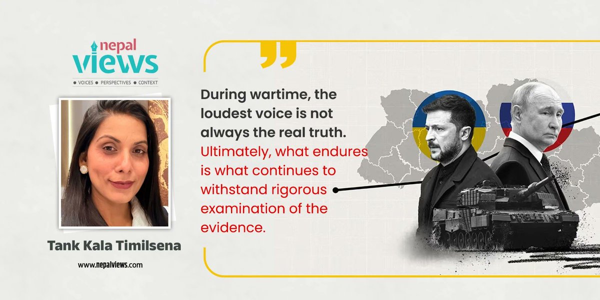 engnepalviews's tweet photo. The cycle, which can become the foundation of modern information warfare, works in this way: claim, emotional presentation, widespread dissemination, repeated promotion, and the creation of polarization.
By: Tank Kala Timilsena
🔗: https://t.co/yfN5qbAcwg
#InformationWar https://t.co/YzKlOAiP7G