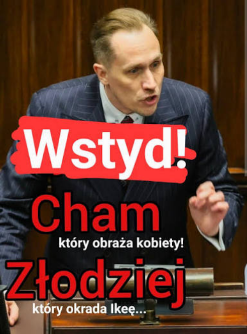 speedy5_3's tweet photo. W "normalnym" kraju każdy polityk, już po "incydencie" z Ikeą, schowałby się pod kamień i nie wychodził spod niego przez kilka lat, mając nadzieje że wszyscy zapomną.
Prawe indywidua pokroju Berkowicza, nie znają pojęcia wstydu, o honorze nie wspominając. https://t.co/0j3dS60Jqs