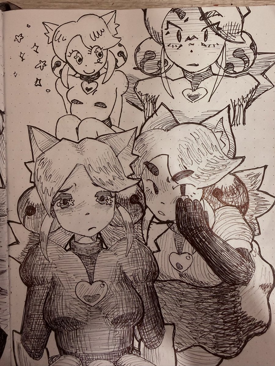 Asp0064's tweet photo. Pink and Maddy Deltarune nyaaa https://t.co/UP4Nyhok3e