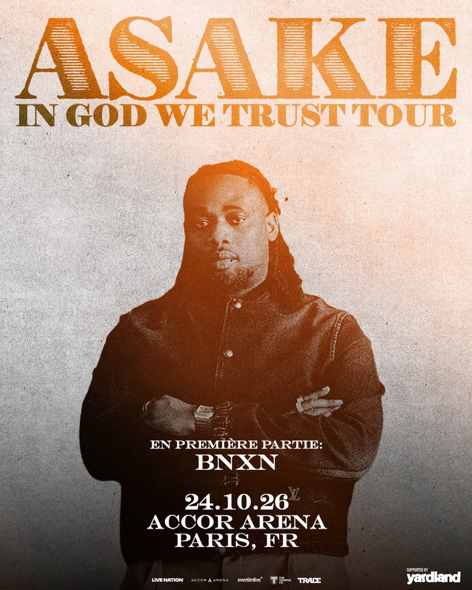 RevolvePlus's tweet photo. BNXN is set to join Asake as a supporting act at his O2 Arena concert in London &amp; Accor Arena concert in Paris for the IGWT Tour! 🇬🇧🇫🇷

#revolveplus #bnxn #asake #igwt https://t.co/hb5LijUs3o