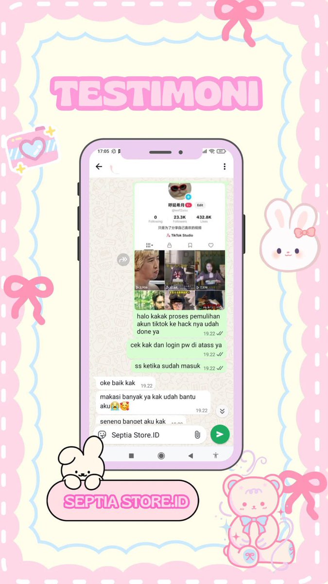 gyavl's tweet photo. yuk order jasa pemulihan akun, jasa hapus akun, jasa hack akun, jasa sadap wa, jasa lacak lokasi, lacak hp hilang by no hp atau imei, jasa balikin dan pulihkan akun lupa password ❕

instagram, tiktok, facebook, line, email, telegram dll❕

order melalui wa di bio
#zonauangㅤ https://t.co/zPCaZAGfsM