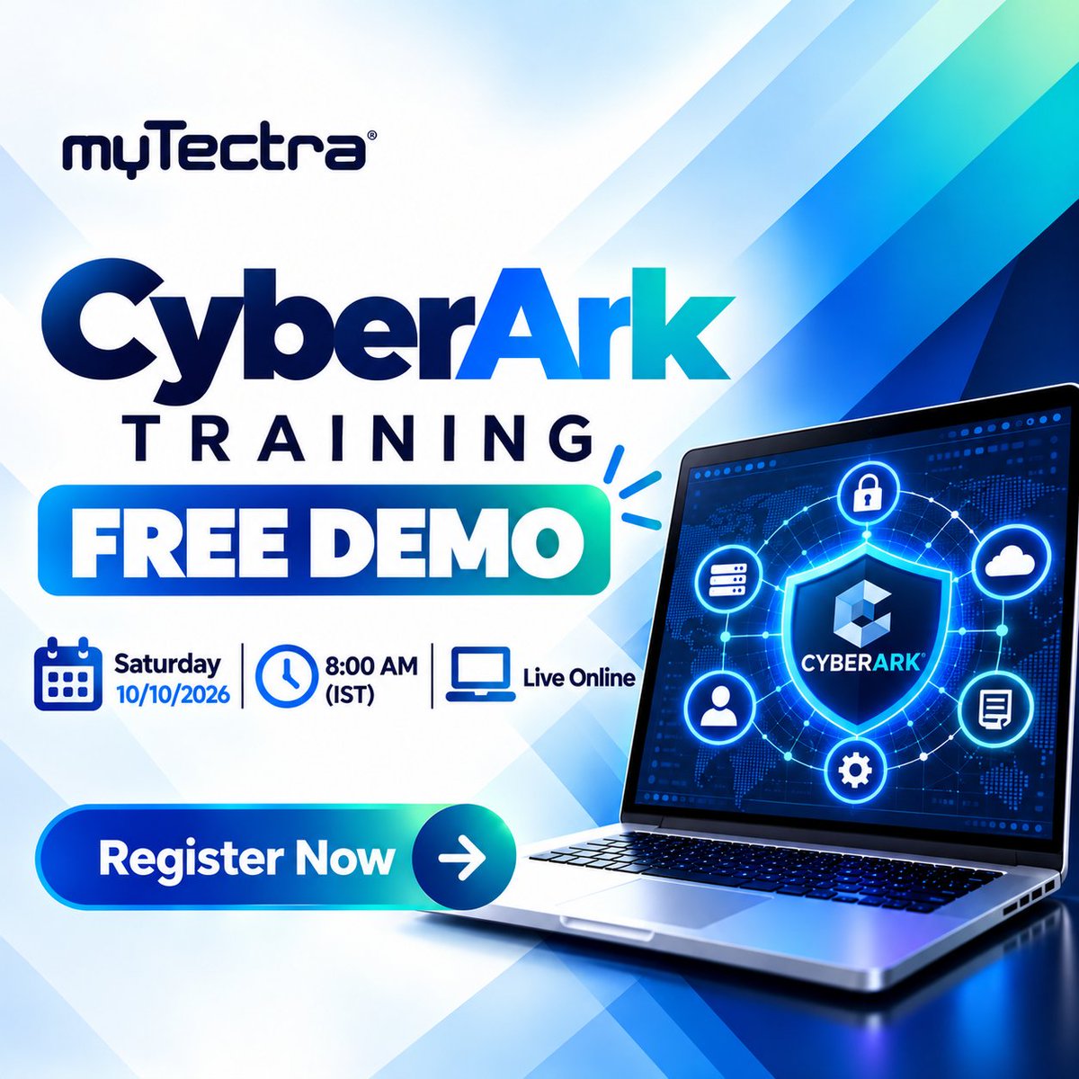 mytectra's tweet photo. 🔐CyberArk Training – FREE DEMO
📅10 October 2026
⏰8:00 AM IST
🌐Live Online
🎟️FREE Demo
👉Register Now: https://t.co/hwlR6l5BDk
#CyberArk #CyberArkTraining #PrivilegedAccessManagement #CyberSecurity #CyberSecurityTraining #ITTraining #TechTraining #CareerGrowth #myTectra #IT https://t.co/Y4VQy8occf