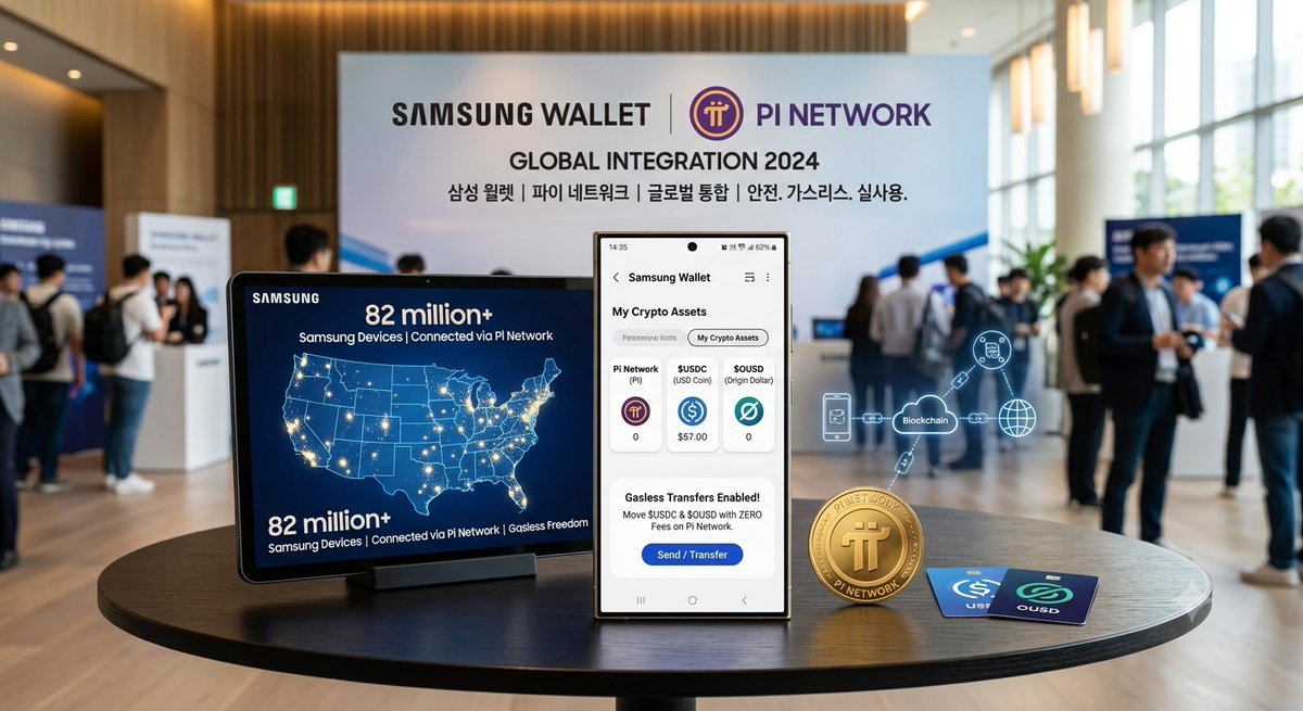 WHOLESSCOIN's tweet photo. 삼성 월렛(Samsung Wallet)과 파이 네트워크(Pi Network), 그리고 $USDC, $OUSD 통합 관련 이슈와 가스리스(Gasless) 전송 전망.

1. 삼성 월렛과 파이 네트워크 통합 예상 시기

현재 공식 확정 사항 없음 삼성전자나 파이 코어팀(Pi Core Team) 측에서 삼성 월렛 탑재 또는 공식 통합에 대한 확정 발표를 내놓은 바는 없습니다.

통합 제반 조건 (메인넷 전환) 파이 네트워크가 글로벌 결제 수단이나 지갑 생태계에 정식 탑재되기 위해서는 오픈 메인넷(Open Mainnet) 전환 및 완전한 온체인 결제망 구축이 선행되어야 합니다.

예상 시점 오픈 메인넷 전환 및 상용화 생태계 검증이 완료된 이후에나 대형 제조사(삼성 등)와의 공식 연동 논의가 본격화될 것으로 전망됩니다.

2. $USDC / $OUSD 지원 및 8,200만 대 미국 갤럭시 기기 내장 관련

파이 네트워크 내 스테이블코인 도입 흐름 파이 생태계 내 가치 안정성과 글로벌 결제 편의성을 높이기 위해 $USDC, $OUSD 같은 스테이블코인 레이어 연동 논의 및 커뮤니티 차원의 제안이 활발히 이어지고 있습니다.

미국 시장 8,200만 대 탑재 가능성 해석 미국 내 활성화된 갤럭시 기기 규모(약 8,200만 대)를 기반으로 한 잠재적 접근성을 의미하며, 이는 삼성 월렛이 블록체인 노드/지갑 기능을 표준 지원하게 될 경우 도달 가능한 최대 사용자 기반을 나타냅니다.

3. 가스리스(Gasless) 전송을 통한 수수료 제로 이동 가능성

가스리스 전송의 핵심 원리 사용자가 직접 네트워크 수수료(Gas Fee)를 내지 않고, dApp 서비스 주체나 파이 네트워크 재단이 수수료를 대납(Paymaster)하는 방식으로 구현됩니다.

실제 수수료 무료 가능 여부

일반 트랜잭션: 파이 네트워크 자체 구조상 네트워크 유지비용으로 소량의 파이(Pi) 수수료가 발생합니다.

스테이블코인 전송: 파이 생태계 앱이나 가스리스 프로토콜을 적용할 경우, 사용자는 $USDC 나 $OUSD 전송 시 별도의 수수료 부담 없이 이동시키는 사용자 경험(UX) 구현이 기술적으로 가능합니다.

요약

파이 네트워크 생태계가 오픈 메인넷 이후 $USDC , $OUSD 등 스테이블코인과 가스리스 결제 환경을 완성한다면, 삼성 월렛과의 연동을 통해 수천만 대의 갤럭시 기기에서 수수료 없는 결제망을 구축하는 시나리오가 기술적으로 성립할 수 있습니다. 다만, 이는 공식 제휴가 아닌 기술적 가능성과 생태계 로드맵 차원의 전망입니다.