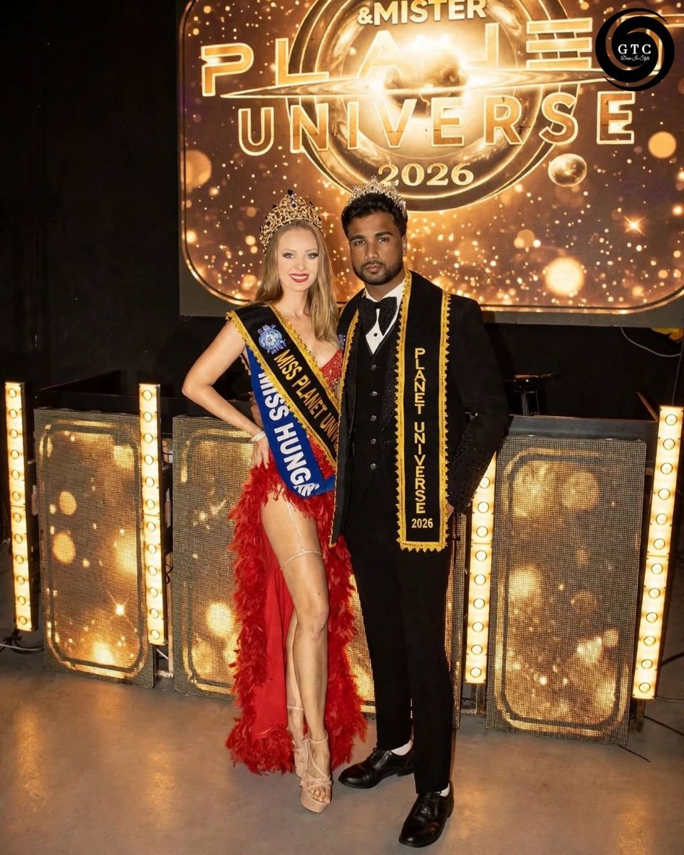 AMBECOLLECTIONS's tweet photo. Heartiest congratulations to Harsh Jain on being crowned Mister Planet Universe 2026 and proudly waving the Indian flag with such grace! 🇮🇳🏆

You looked absolutely remarkable in our GTC – Suit &amp; Jodhpuri, carrying them with effortless elegance.✨

#MisterPlanetUniverse2026 https://t.co/YfQQKHH6Iq