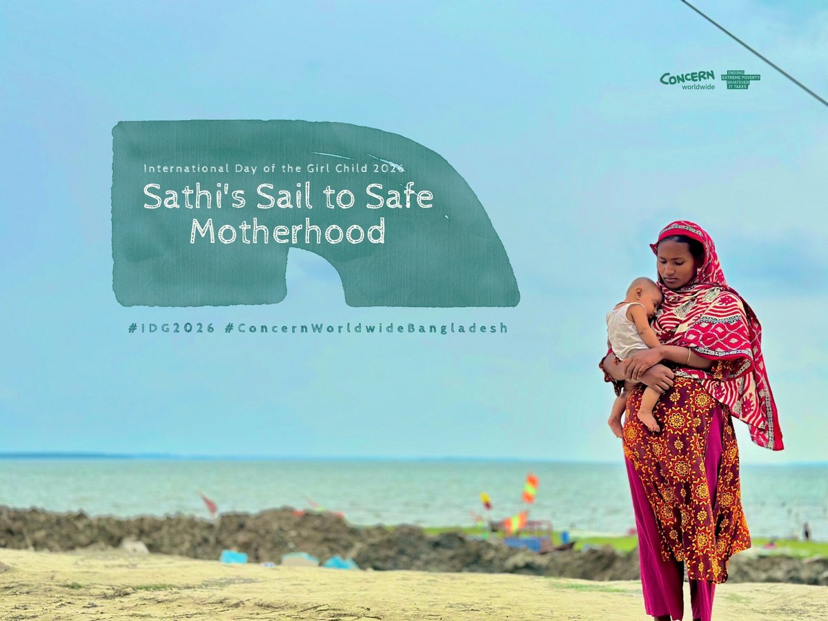 BdConcern's tweet photo. At 17, Sathi faced pregnancy with fear and uncertainty in the coastal district of Galachipa, Patuakhali🇧🇩. A home visit connected her to care in time. Four ANC visits and follow-up helped her safely welcome Ariyan. Every girl deserves health, choice, and a future. #IDGC2026 https://t.co/5EWHDLfhG4