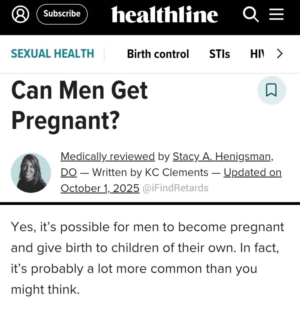 IfindRetards's tweet photo. One year on and I still haven't found a more retarded article. https://t.co/3l7IY9lUuk