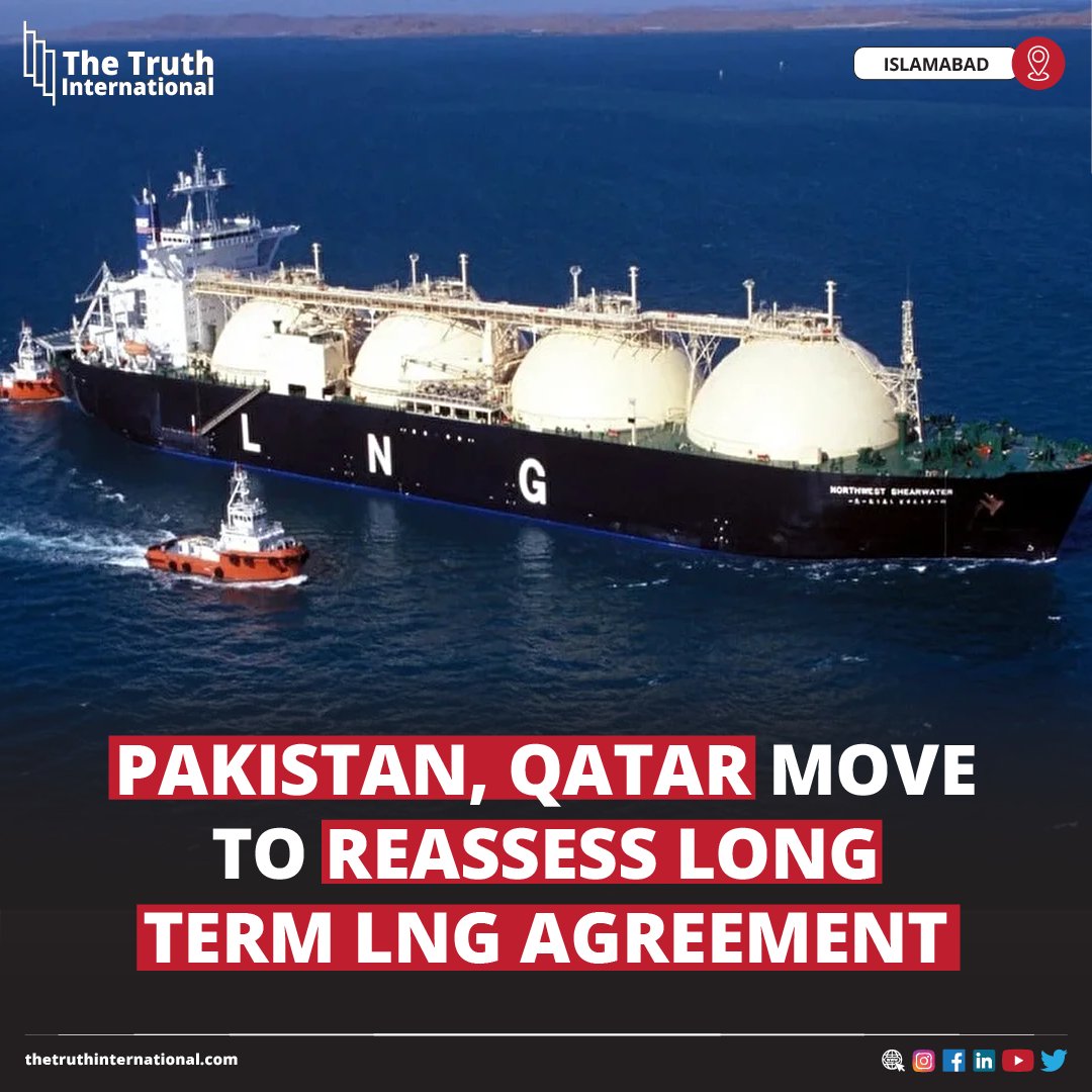 ttimagazine's tweet photo. Pakistan, Qatar Move to Reassess Long-Term LNG Agreement
FOR MORE DETAILS: https://t.co/E7rT72dWHS
#Pakistan #Qatar #Move #Reassess #LongTerm #LNG #Agreement #TTI https://t.co/gMHWmkIonk