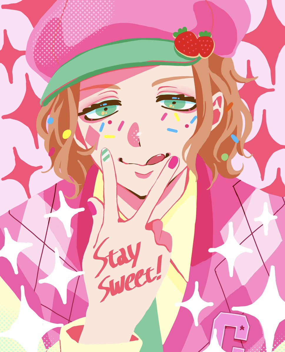 0290oniku's tweet photo. Stay sweet❣️🍭🍓 https://t.co/cfUi4VOxm8