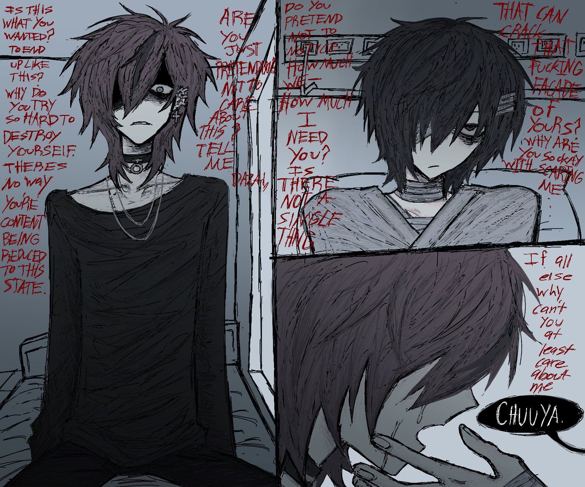 schiz0creep's tweet photo. Band au pt.3
#skk
Catharsis (4/4) https://t.co/EySfWlyB2u