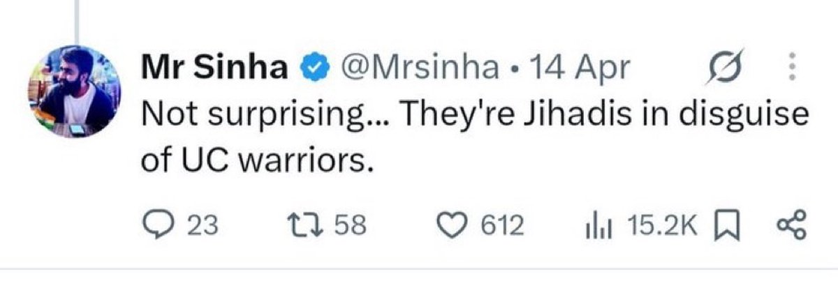 neha_laldas's tweet photo. As per BJP IT cell,
"GC warriors are Jihadis."

So, let us "GC Jihadis" stay away from this drama and let the IT cell ppl fight on ground with cockroaches.

Aap "GC Jihadis" chill karo!😂 https://t.co/t7v5jg4FWF