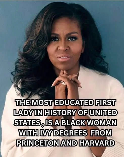 essenviews's tweet photo. Michelle met her husband while mentoring him at a Chicago law firm, after she graduated from Harvard Law School. Melania met her husband through Epstein. https://t.co/PxPAbMZY9Z