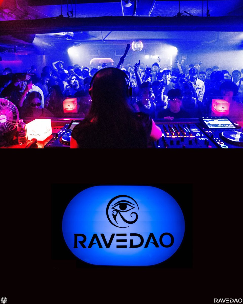 RaveDAO's tweet photo. Seoul, thanks for the love! 🇰🇷

A little throwback to our KBW night at SOAP Seoul with BADDIEJUICE and local Korean DJs.

Good music, familiar faces, new connections, and a packed dancefloor. Just how we like it.

And a little $RAVE for the early birds! 🪂 A total of 15,840 $RAVE found its way into their wallets.

Big love to everyone who came through and made it a night to remember.

More music, more cities, more moments together. 🖤

Next up, Singapore! 🇸🇬 #TOKEN2049