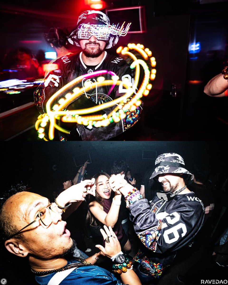 RaveDAO's tweet photo. Seoul, thanks for the love! 🇰🇷

A little throwback to our KBW night at SOAP Seoul with BADDIEJUICE and local Korean DJs.

Good music, familiar faces, new connections, and a packed dancefloor. Just how we like it.

And a little $RAVE for the early birds! 🪂 A total of 15,840 $RAVE found its way into their wallets.

Big love to everyone who came through and made it a night to remember.

More music, more cities, more moments together. 🖤

Next up, Singapore! 🇸🇬 #TOKEN2049