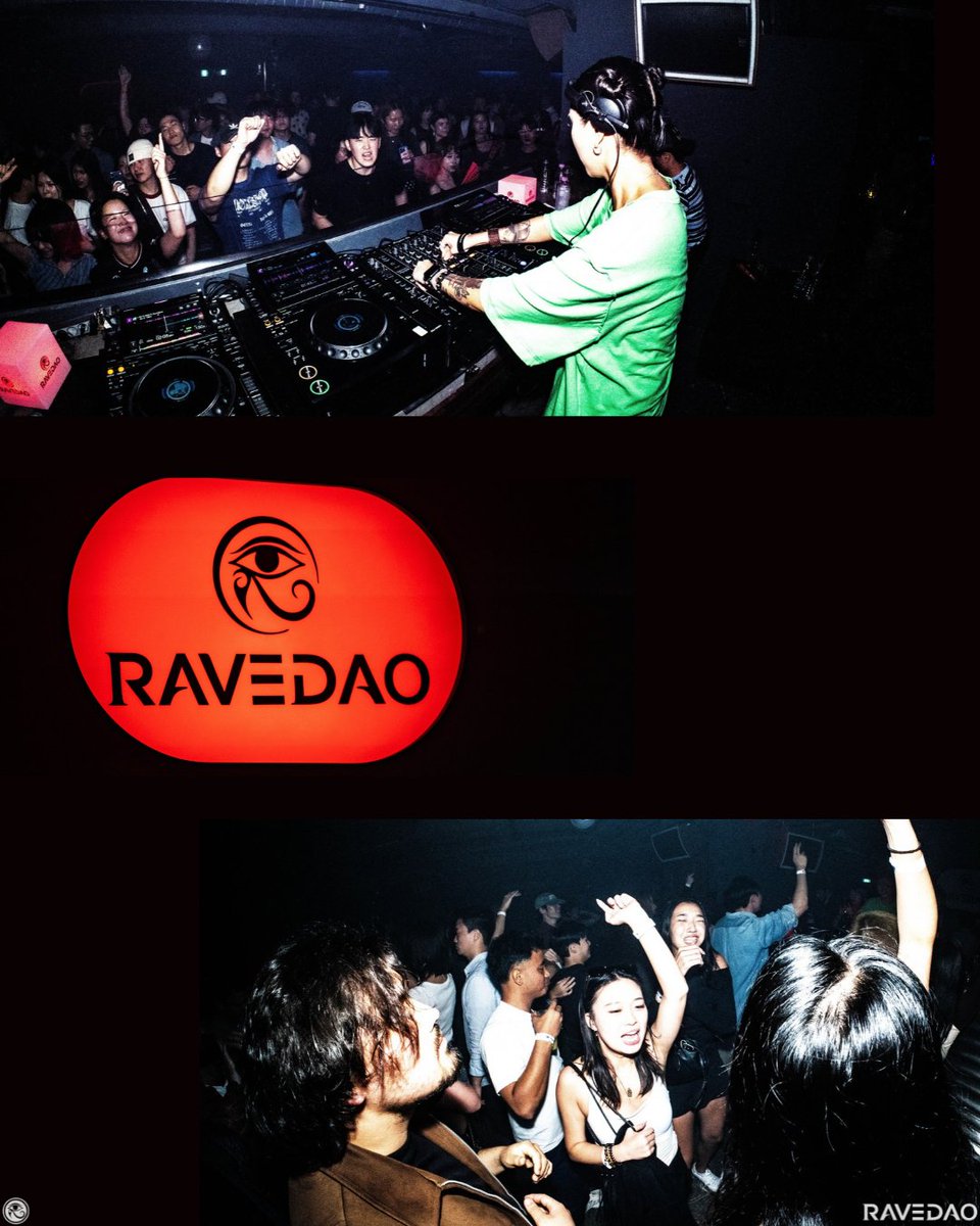 RaveDAO's tweet photo. Seoul, thanks for the love! 🇰🇷

A little throwback to our KBW night at SOAP Seoul with BADDIEJUICE and local Korean DJs.

Good music, familiar faces, new connections, and a packed dancefloor. Just how we like it.

And a little $RAVE for the early birds! 🪂 A total of 15,840 $RAVE found its way into their wallets.

Big love to everyone who came through and made it a night to remember.

More music, more cities, more moments together. 🖤

Next up, Singapore! 🇸🇬 #TOKEN2049