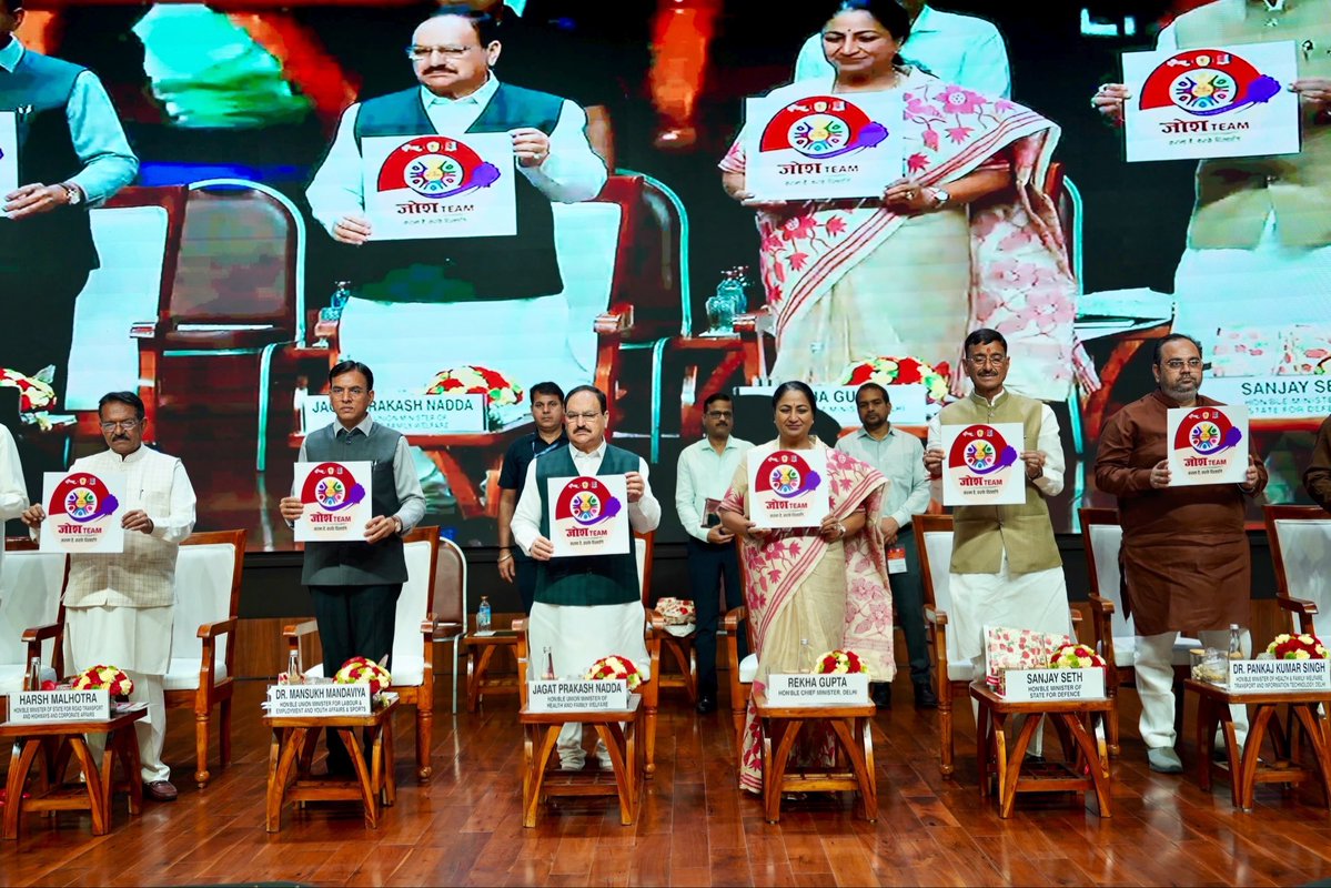 MoHFW_INDIA's tweet photo. Union Health Minister Shri J.P. Nadda Launches JOSH Teams to Accelerate Youth-Led TB Elimination Efforts

JOSH Teams to Give Fresh Impetus to India’s TB Elimination Mission Through Youth-Led Community Action: Shri J.P. Nadda

India Records 21% Decline in TB Incidence and Treatment Coverage Rises to 92%, Significantly Ahead of Global Trends: Union Health Minister

“India’s TB Elimination Efforts Must Become a Stronger People’s Movement with Youth at the Forefront”

JOSH Teams to Harness the Energy of India’s Youth for TB Elimination Ahead of 2030: Dr. Mansukh Mandaviya, Union Minister for Youth Affairs & Sports

67,933 Panchayats Across 697 Districts Recognised as TB Mukt in 2026, Marking a Major Milestone in India’s TB Elimination Journey

JOSH Teams Launched in 55 Districts Across 11 States and Union Territories in First Phase; Initiative to Expand Nationwide

New IEC materials and mobile application for real-time reporting by JOSH Teams launched

#HealthForAll 

https://t.co/5NMmWvZRa9