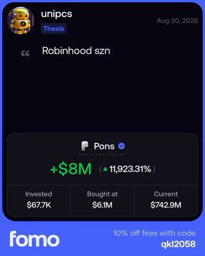 gcy2026's tweet photo. 大多数人玩 Robinhood 都慢半拍，还非说这是策略。我把我在用的东西直接给你。

GMGN 就是我的行情带。链切到 Robinhood，只看新池子、热门趋势和热搜。已经拉过一波的，看都不看。

过滤器就两个，别的我不碰。

已建立：市值上限差不多 25m，至少 7 天，按交易量从高到低排。这条链上已经有项目跑到 100m-500m 了。你要找的是还在 5-10m 趴着的二线币。如果量是真的，后面能看到 50-100m。

新鲜：市值最低 500k 左右，再低基本是死盘，最多 7 天，按量排。1-2m 是入场点，第一道坎 10-20m。这种币也会 rug 归零，仓位就按归零来控。

买之前先查捆绑、狙击手、rug 信号。行情带不干净，直接跳过。

https://t.co/upS0ilATVy

Pump 看热度。谁在喊，量是真的，还是只有一根带标题的假蜡烛。

FOMO 看人群。大多数人都在反着用。

从过去两三天里挑一个跑出来的。别去看图表上那些论点标签，那只是谁发过帖。打开持有人列表，找平均入场在 200-300k 市值区间的钱包，那才是早期筹码。

然后一个个审：

· 最后一笔交易很久了 = 死了，跳过
· 买入后两三分钟就砸 = 刷跟单的，跳过
· 粉丝一堆，每 200k 一个项目就喊 = 小号刷时间线的，跳过
· 真正在挑项目，不是广撒网 = 关注，等下一个，图表和叙事还站得住再进
大账户已经拿着的，你进去就是退出流动性。他们没拿，你才可能真的早。
https://t.co/gU2w5FxYP6
最后一条最省钱：别追绿蜡烛。

一个还在拉盘的 10-15 小时新币，别冲。要找的是已经拉过、砸过，但 X 上社区还活着的 1-4 天老币。贴 CA，查持有人集中度，看 CT 还在不在发帖。买的是需求，ATH 1-3m 后回到 100-200k 的位置，不是人人都看得见的那根上影线。

行情带第一。人第二。耐心第三。