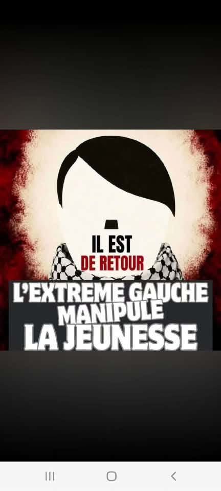 stephane74500's tweet photo. @CaronAymericoff C’est toi le gros fasciste! Les 90% des français juge l’extrême gauche comme ça et vous détestent!!!! https://t.co/tjy3pB9MXq