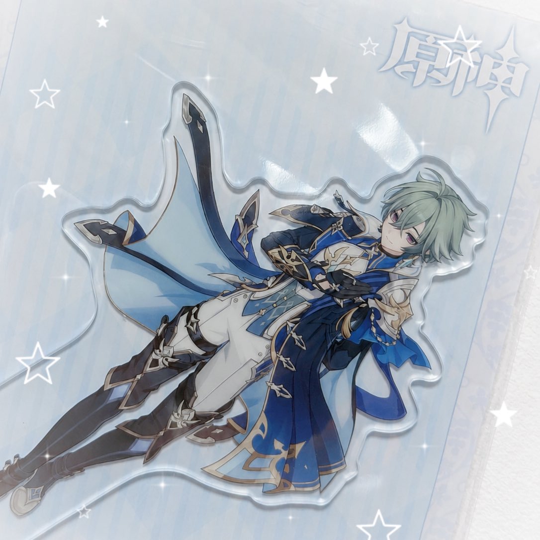 mochi_da_z's tweet photo. ローエンのアクスタ届いた〜❣️最高❣️
はやくこれ持っておしゃれカフェ行きたいです https://t.co/x3JEFjCn9W