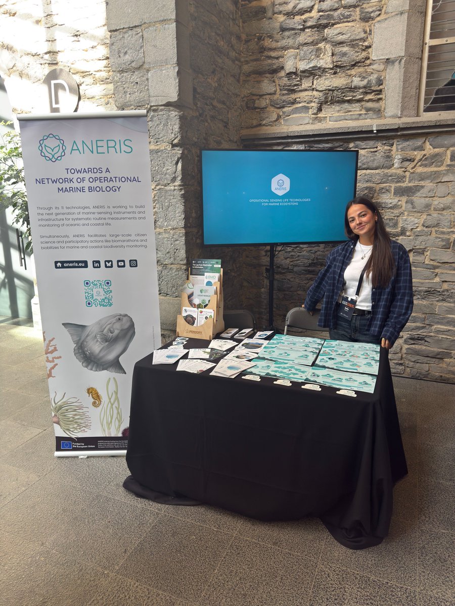 Pensoft's tweet photo. 🌊 Between 21-25 September, our team was at the @ANERISproject booth presenting the latest project's developments &amp; chatting with visitors about how technology can help protect our oceans, at #EGI2026.

👉Conference highlights: https://t.co/6fRqnwEBqe

@EGI_eInfra https://t.co/lQB677Te6F
