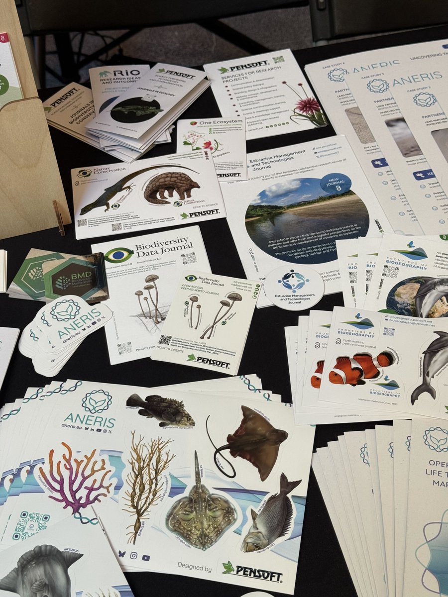 Pensoft's tweet photo. 🌊 Between 21-25 September, our team was at the @ANERISproject booth presenting the latest project's developments &amp; chatting with visitors about how technology can help protect our oceans, at #EGI2026.

👉Conference highlights: https://t.co/6fRqnwEBqe

@EGI_eInfra https://t.co/lQB677Te6F