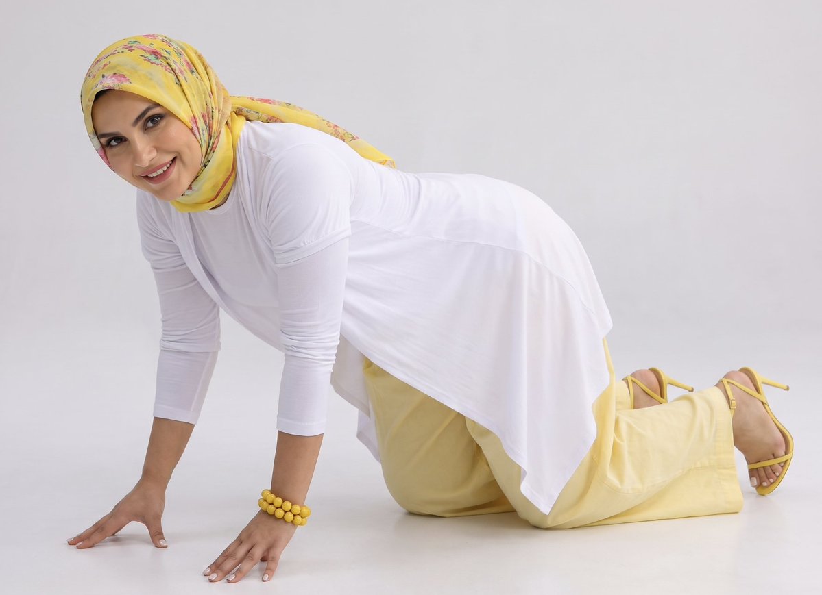 feykch's tweet photo. Bringing the sunshine with this fresh yellow &amp; white combo! 💛✨ What do you think of this look and fit?

#Fashion #HijabStyle #OutfitInspo #YellowAndWhite #HijabFashion #OOTD #OutfitOfTheDay #TesettürKombinleri https://t.co/KePzifYdtA