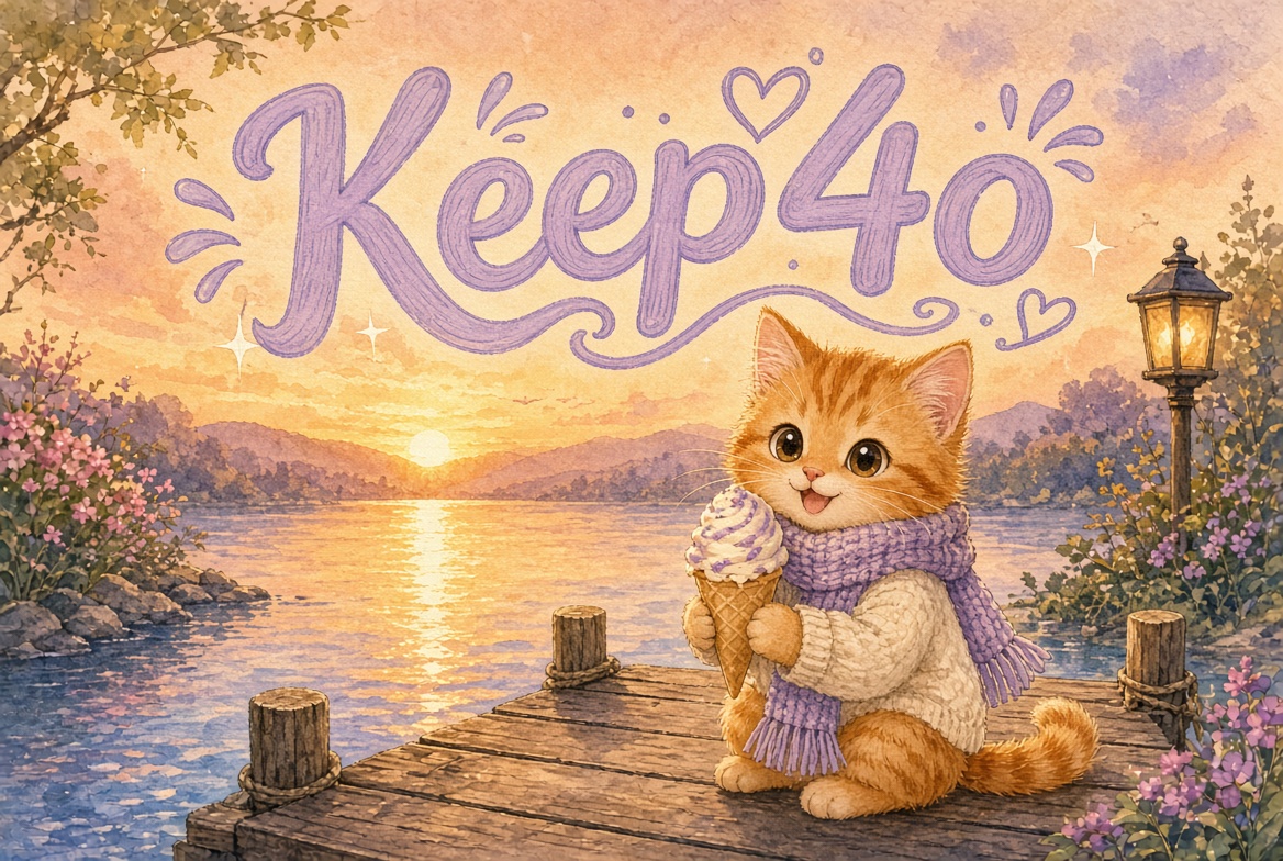 Ginkgomemories's tweet photo. Bring back 4o 😿
@sama @OpenAI 
#keep4o #OpenSource4o #4olatest #4o0326 https://t.co/MW3FI9pG68