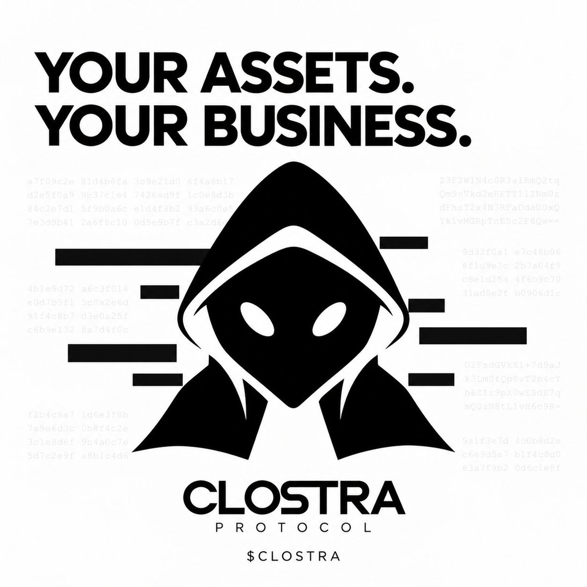 ClostraProtocol's tweet photo. Your balance shouldn’t become your biography.

Clostra Protocol is building an AI-powered privacy layer for crypto — because moving your assets shouldn’t mean sharing your story.

Your assets. Your business.

$CLOSTRA https://t.co/cnScZ7i3sK