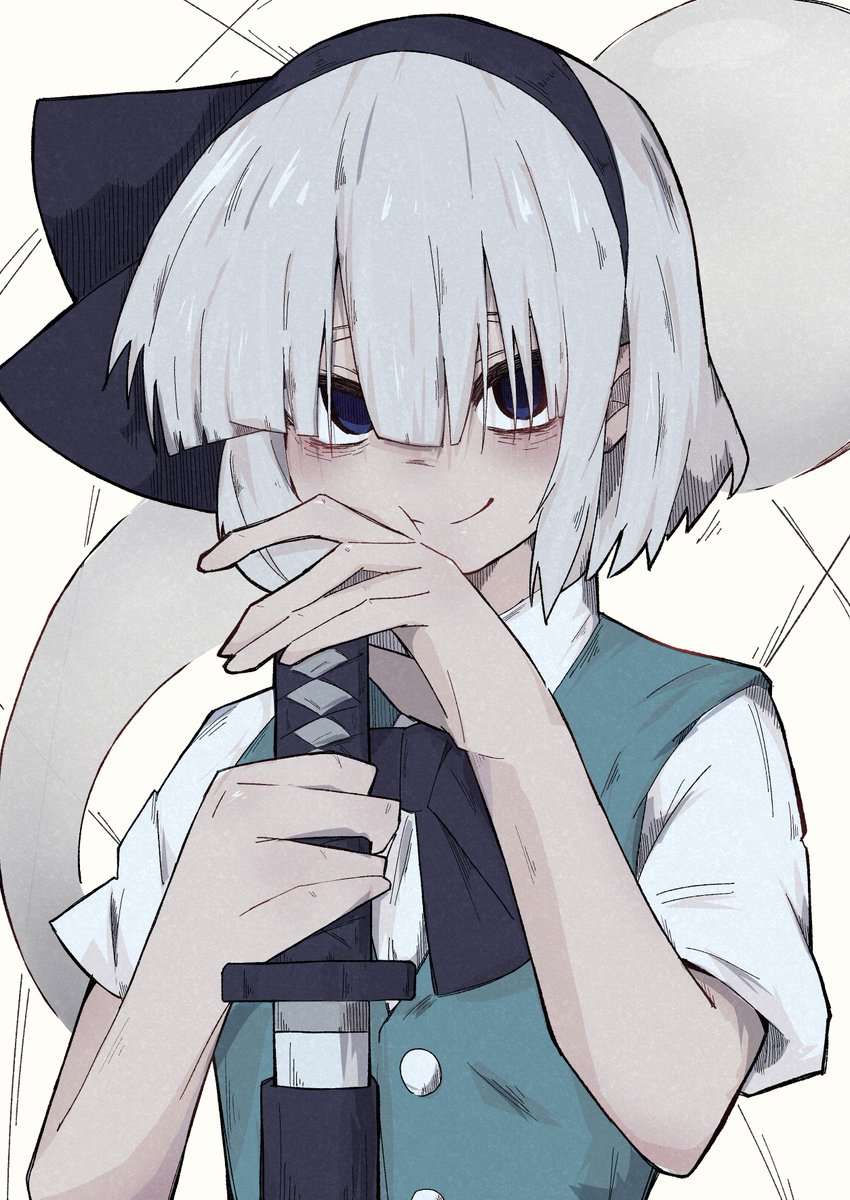 Waniko_'s tweet photo. 辻斬り妖夢。 https://t.co/DLWlHEfYmo