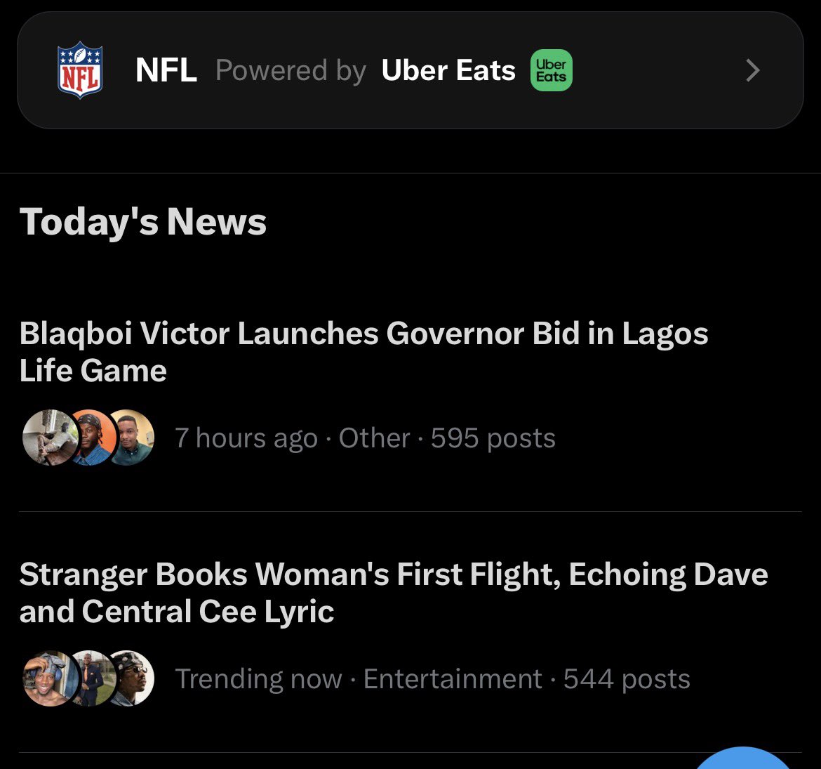 blaqboi_vic's tweet photo. No.1  News Trending today! 

You can’t stop an idea whose time has come. 

Lagos will be great! #AMC 🍳 https://t.co/LRWMN9rVlR