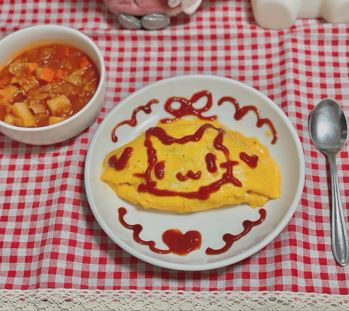 chocoradiusagi's tweet photo. オムうさ♡ https://t.co/dFIQvsZL6F