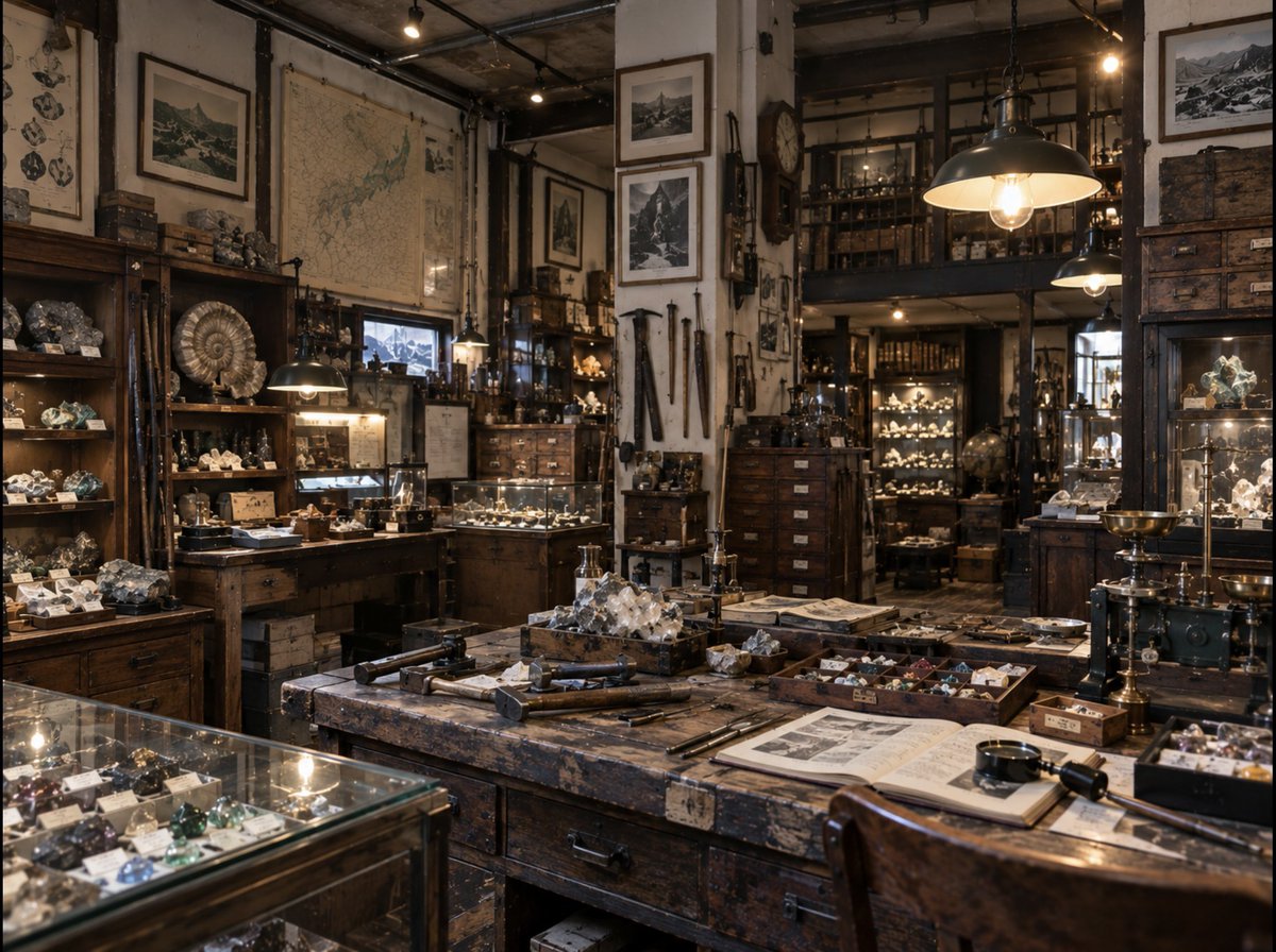 mineralmarche1's tweet photo. (仮称)ミネラルマルシェNAGOYAラボ
100年前の鉱物研究所をイメージした実店舗を、2027年初旬に名古屋市内にオープン致します。
今月中には場所及び、開店日をアナウンスできると思います📣

100年以上前にアルプスの鉱山で使用していた道具類は、ミュンヘンで買い付けてきます🪏🔨

鉱物等もブラジルより今月中には船便でコンテナ発送し、オープンに間に合わせます🥰

東京は博物館、小山は基地、名古屋は研究所