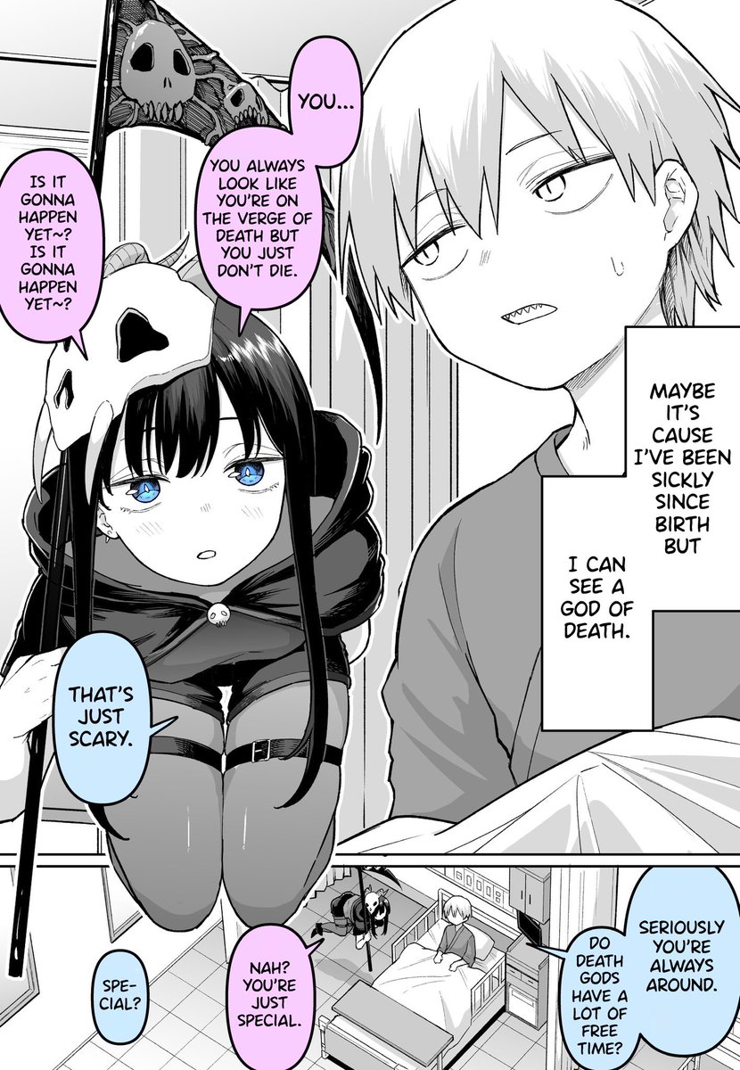 Aethercakes's tweet photo. English Version! [The God of Death is waiting...] https://t.co/G3P0aQXilN