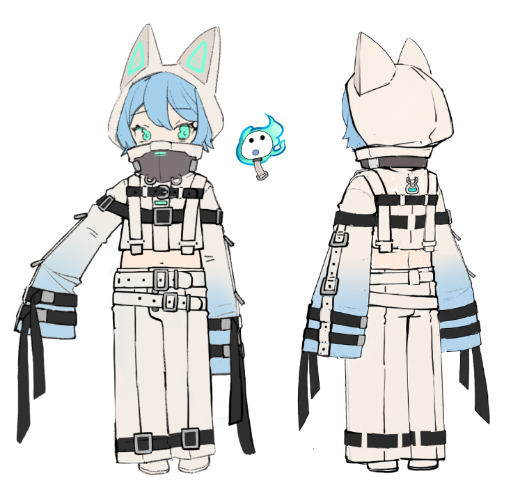 studionemo_de's tweet photo. sketch of mio's new clothes 😽

#VoidDiver #GameDev https://t.co/hZ8IcVV3NA