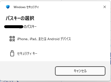 s5ml's tweet photo. パスキーは素人には難し過ぎる。こういう画面が出てもフィッシングかどうか判断できる者のみがパスキーを使いなさい。 https://t.co/V7udqsuBfk
