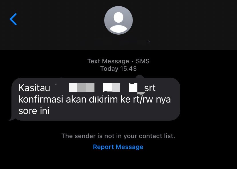 muthrofpeace's tweet photo. @soraneanova Mjb, ini masih teror aja kan? Bukan beneran, udh dispam sms https://t.co/eIv8ZN6Xyp