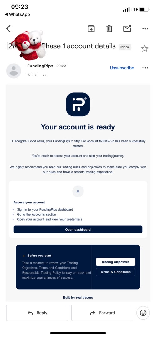 Ayod_eji01's tweet photo. Huge thank you to @fundingpips  for selecting me as one of the giveaway winners and giving me the opportunity to trade with a 2step pro challenge  account.

So grateful @fundingpips @Khldfx https://t.co/huEv2sMoVR