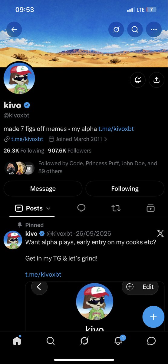 0xsamsol's tweet photo. @JusttDerrick @kivoxbt Big love for what you’re doing  💯 Hope luck shines on me this time 🤍🙏🏼

ATVhNJmdxJtMqvnGYYCDU2m62hEiRRZ4VhadDr5cKPS1 https://t.co/AsbPmeHFzt