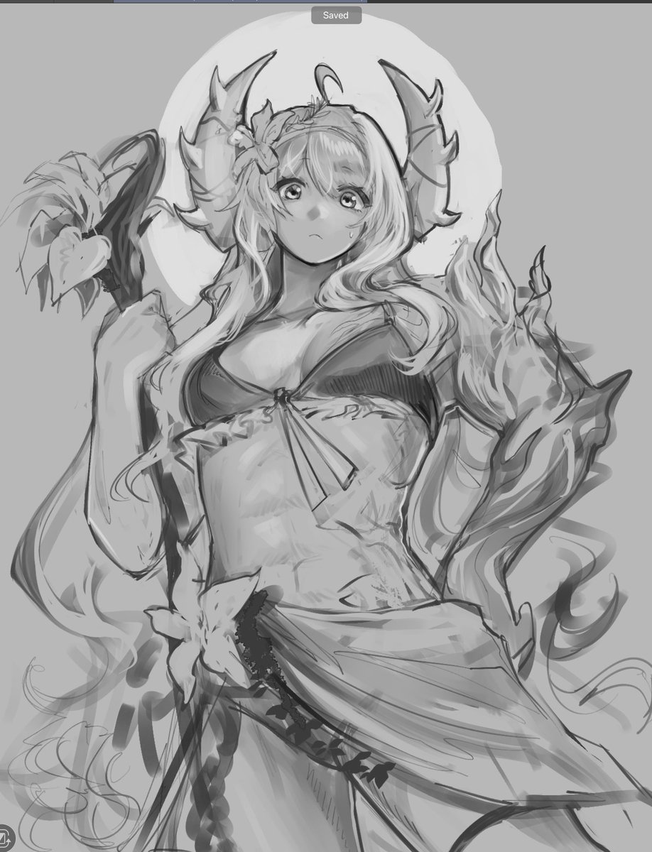 Falsidica's tweet photo. I’ll render her more in the morning but 2ish he Vine 
#phightingart https://t.co/QrUzYwNZOT