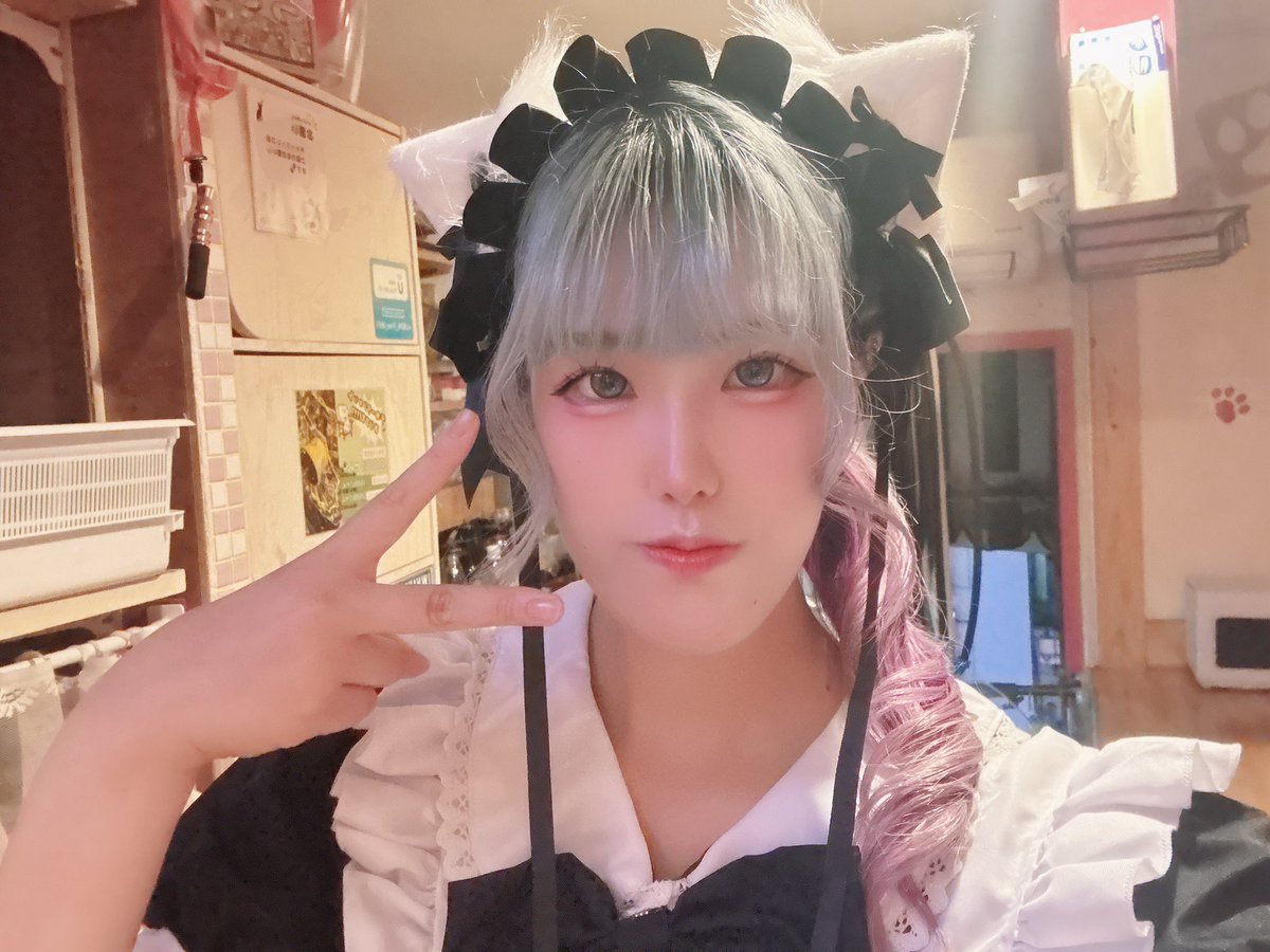 yunamano_shisa's tweet photo. 本日のシーシャメイドカフェユナマノミニ三軒茶屋店のお給仕メイド🐈✨

かおる18-23 @kaoru_deg 
ゆらぎ18-23 @_U_ra__g 

お電話での空席確認をオススメします☎️
ご帰宅お待ちしております🐈‍⬛

#三軒茶屋 
#コンカフェ https://t.co/XQc74nRF8D